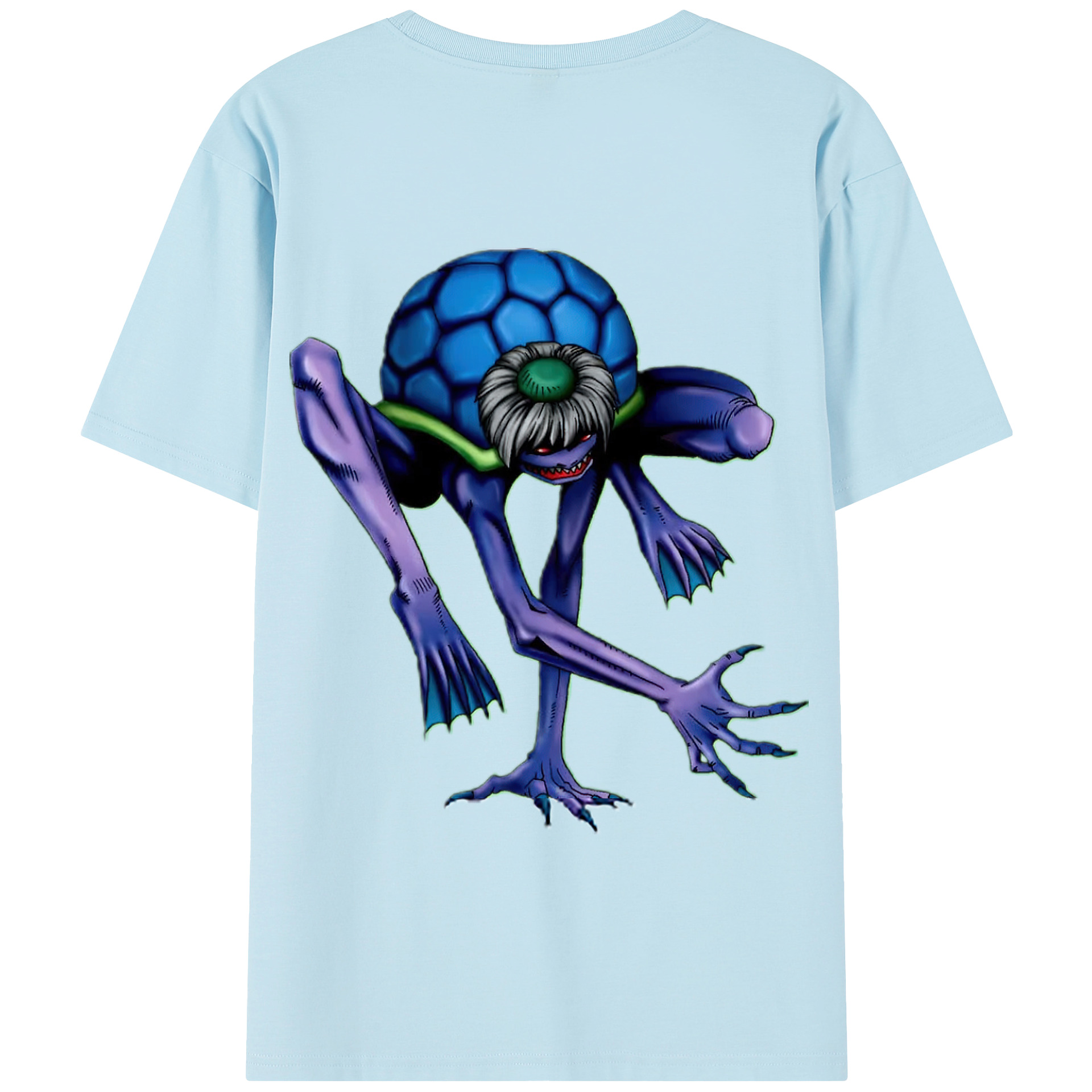 （画像用） 遊☆戯☆王 Yu-Gi-Oh! 綿100％半袖Tシャツ（背面プリント）